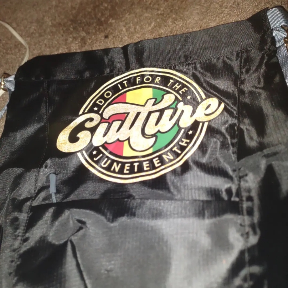 Juneteenth culture adjustable backpack